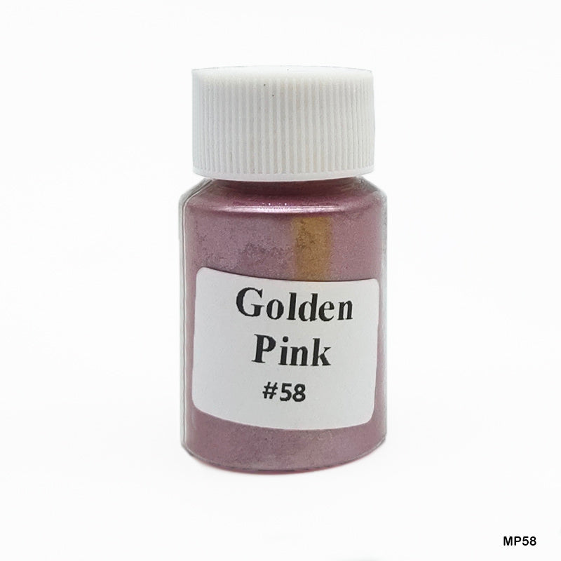 Mp58 Mica Pearl Powder Golden Pink