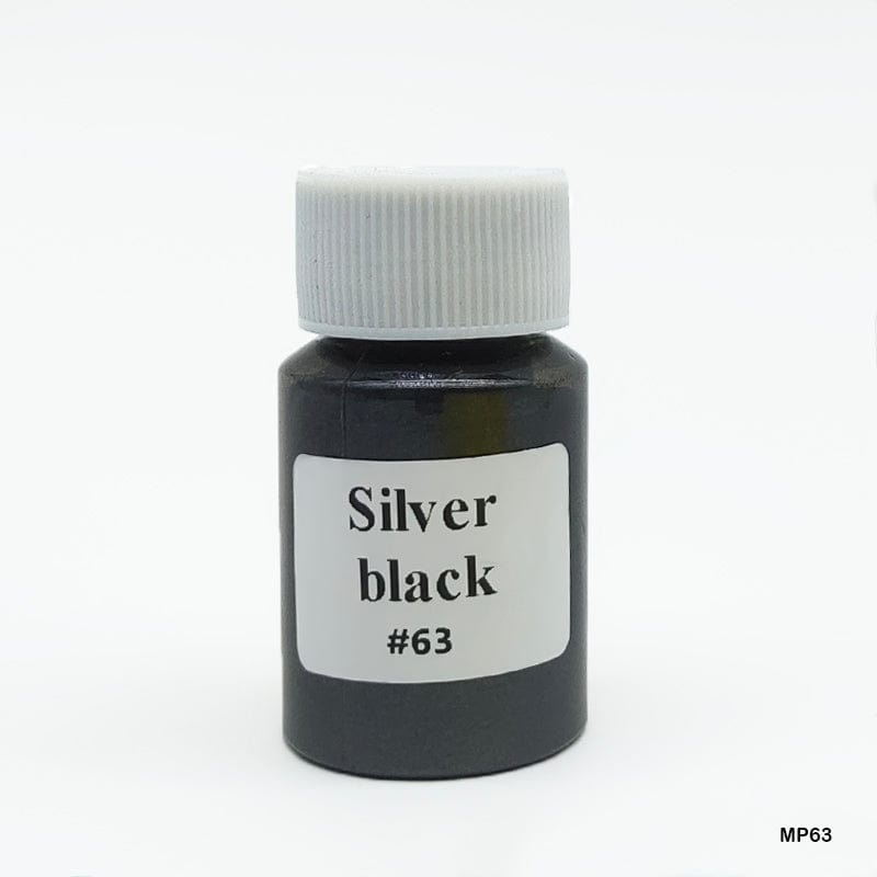 Mp63 Mica Pearl Powder Silver Black