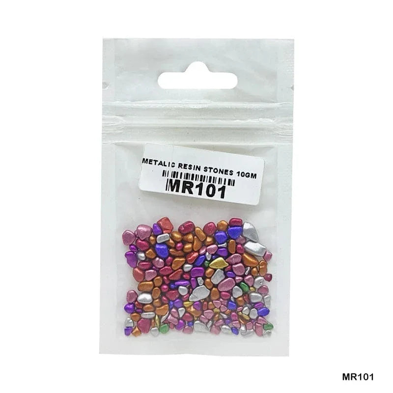 Metallic Resin Stones for Resin & DIYs 10Gm Code Mr10-1