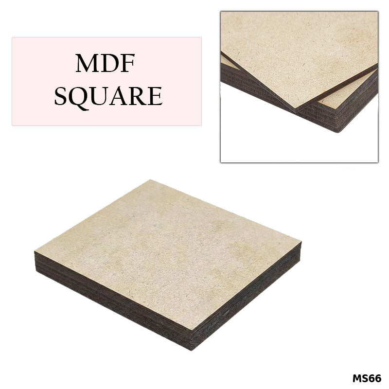 MDF Cutout I Square I 6x6 I Pack of 1