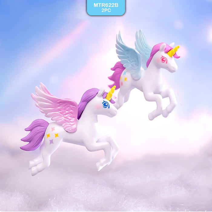 Miniature Model Unicorn - Pack of 2