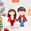 Miniature Model Couple Figurine Set - 1 Set (Design 5)