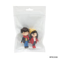 Miniature Model Couple Figurine Set - 1 Set (Design 5)