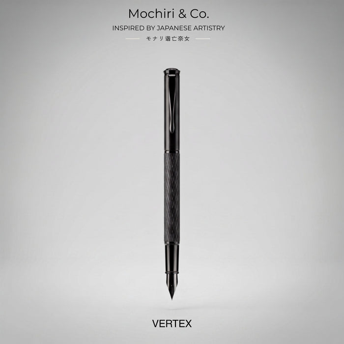 Mochiri & Co. Japan inspired Vertex Fountain Pen | Smooth Precision Writing | Japanese-Inspired Design