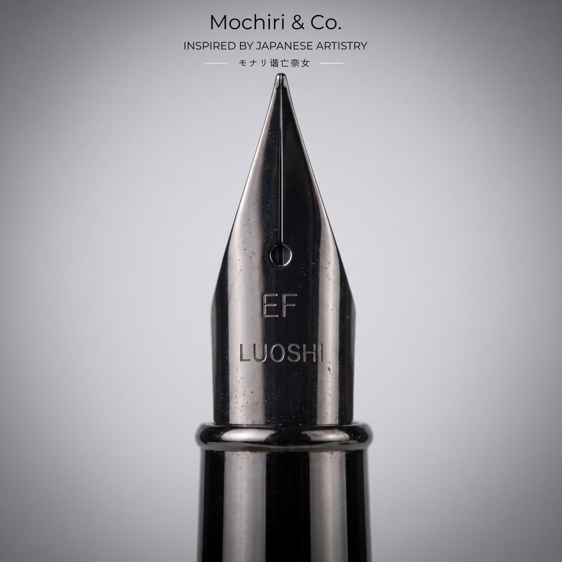 Mochiri & Co. Japan inspired Vertex Fountain Pen | Smooth Precision Writing | Japanese-Inspired Design
