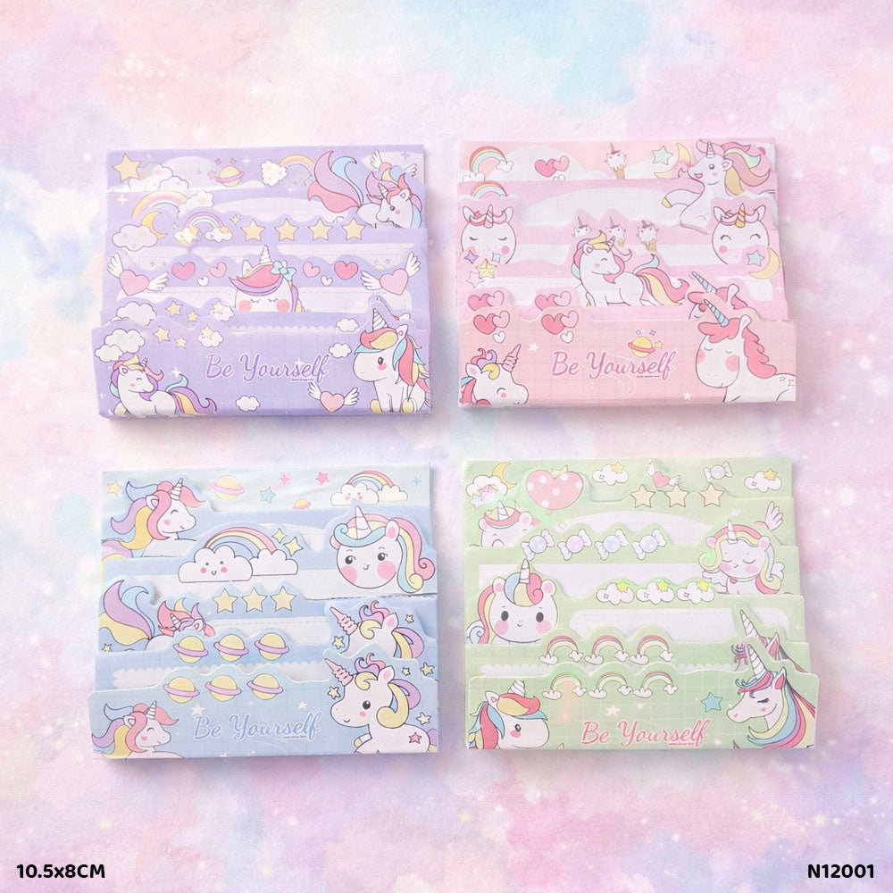 Cute Design Sticky Notes Marker Set (Design 4)