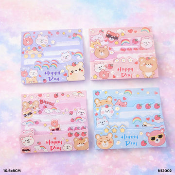 Cute Design Sticky Notes Marker Set (Design 1)