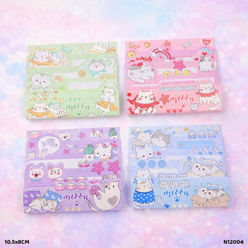 Cute Design Sticky Notes Marker Set (Design 2)