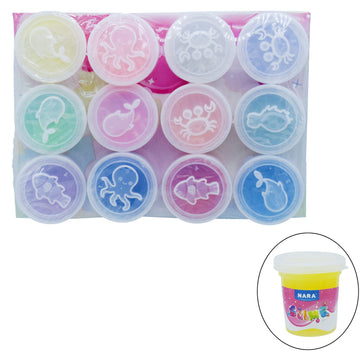 Nara Slime Set of 12 Pcs 50ML Bottles