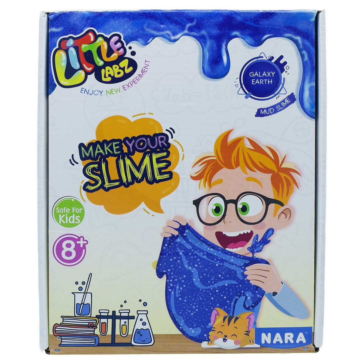 Nara Slime DIY Kit Galaxy Earth view 2