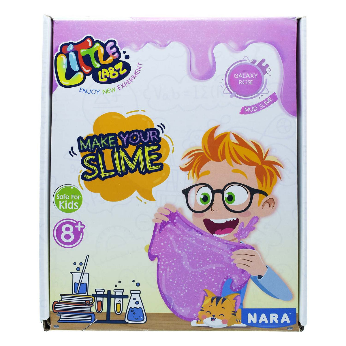 Nara Slime DIY Kit Galaxy Rose view 2