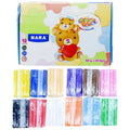 Nara Modelling Clay Bar Set of 12 Pcs 160gm