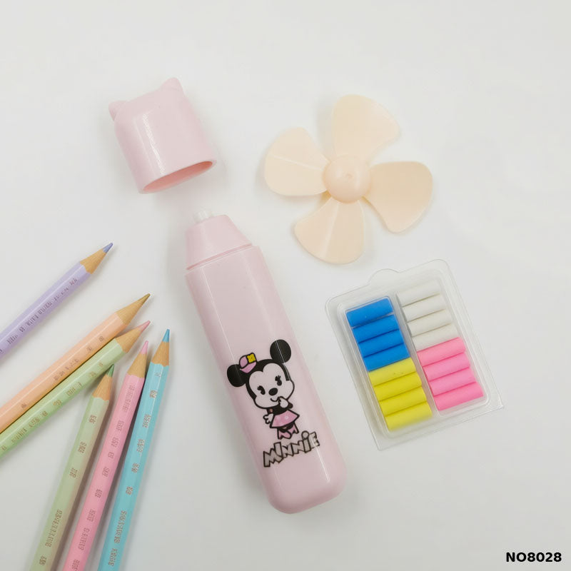 Electric Eraser with Fan - Stationery Gift (Design 7)