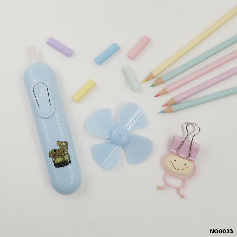 Electric Eraser with Fan - Stationery Gift (Design 6)