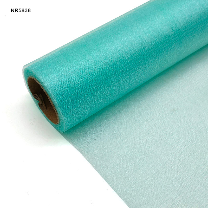 Nr5838 Gift & Hamper Net Roll  Cc 48Cm*10Yard Sea Green