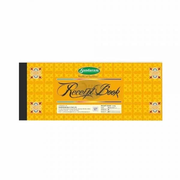 Sundaram Professional Receipt Book (RB-2) - Long Size