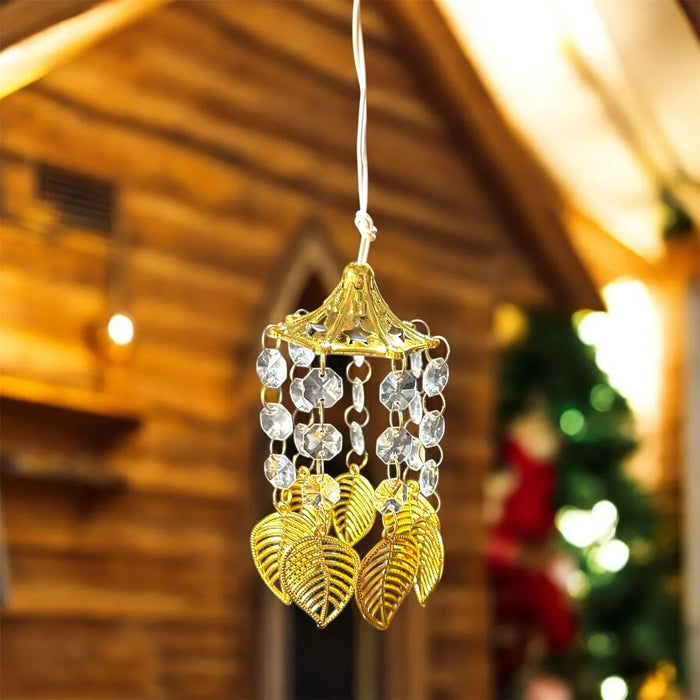 Temple Hanging Jumar Lights - Perfect for Indoor, Outdoor Wedding, Living Rooms, Deepawali Home Decoration, Christmas, Ganpati Decorative Lights (Contain 1 Unit)