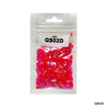 Qs02D Heart 3Mm D Pink 10Gm Sequins