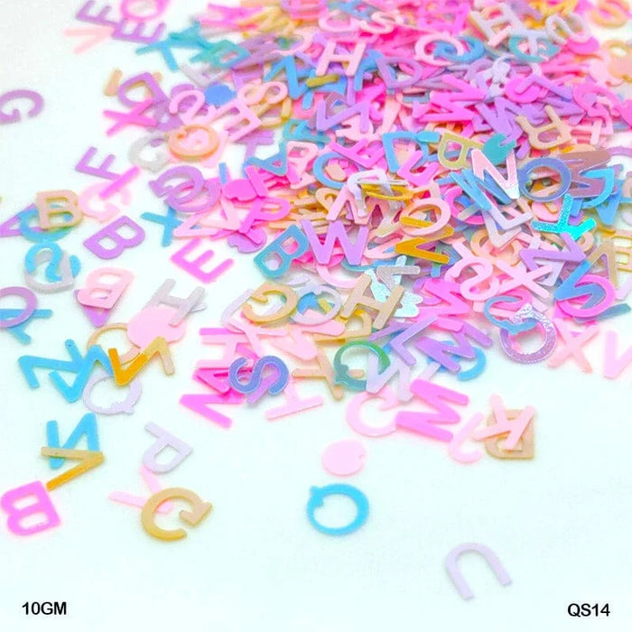 Multi Capital Alphabet 8Mm 10Gm Qs14