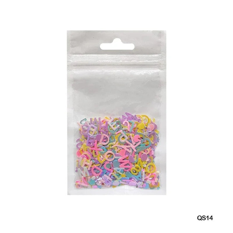 Qs14 Multi Capital Alphabet 8Mm 10Gm
