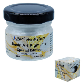 Resin Art Pigments 30ML Metallic White