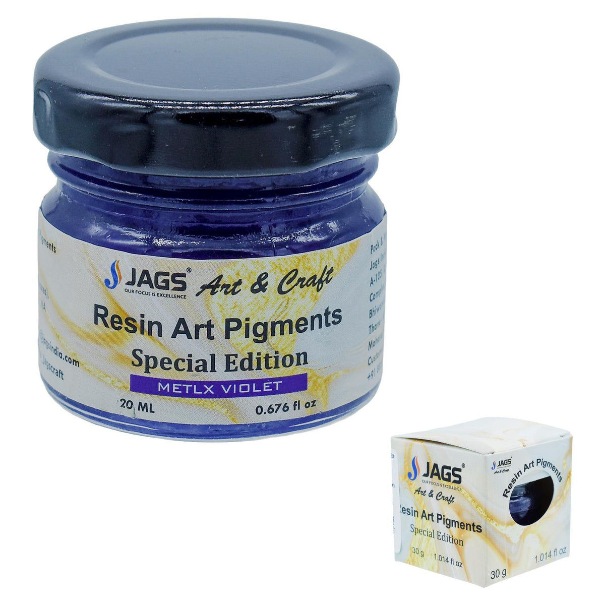 Resin Art Pigments 30ML Metallic Violet