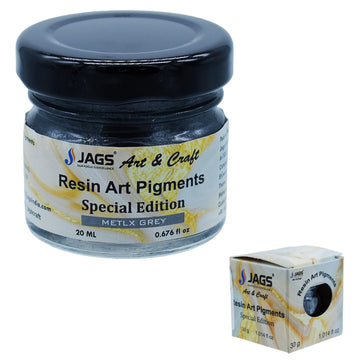Resin Art Pigments 30ML Metallic Grey
