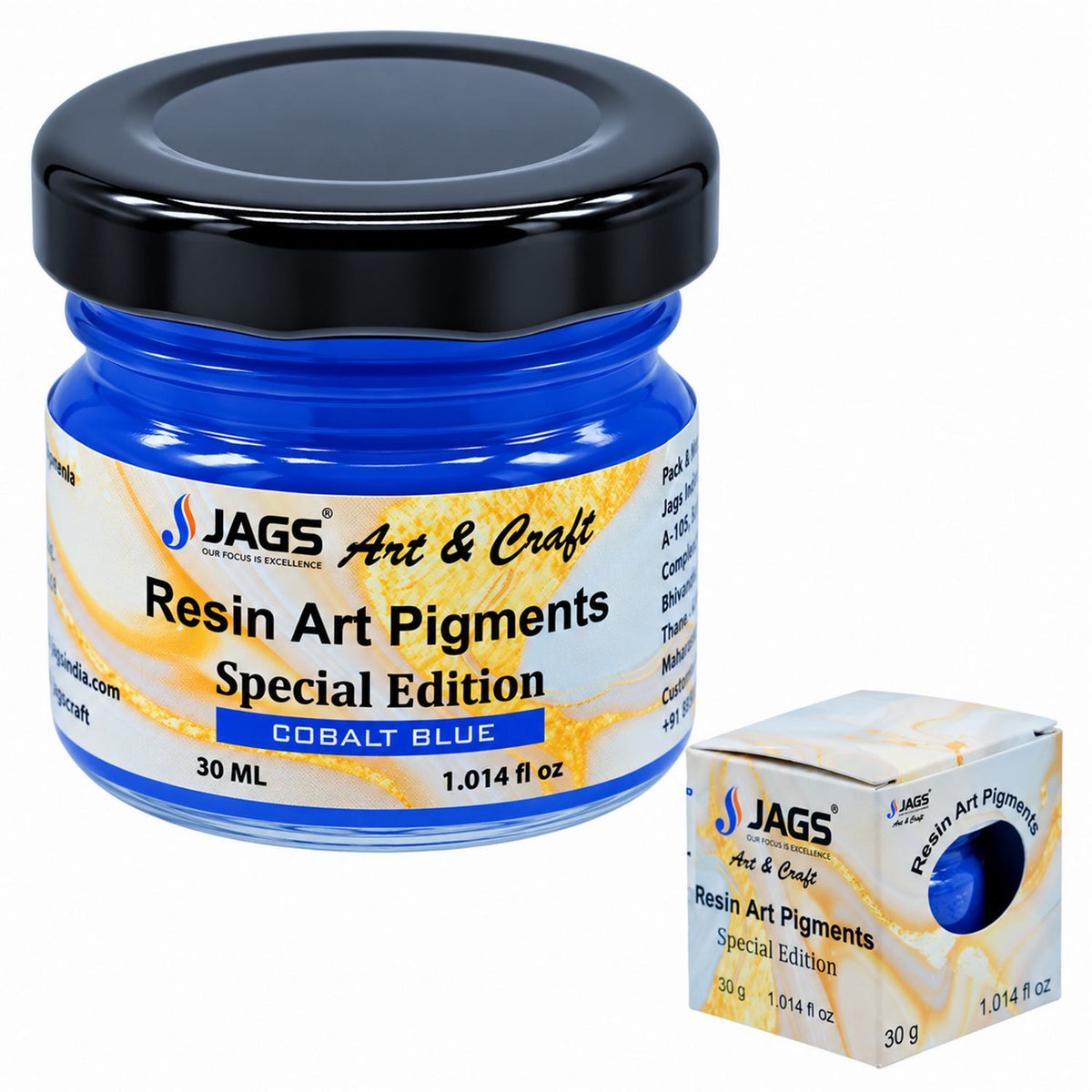Resin Art Pigments 30ML Cobalt Blue