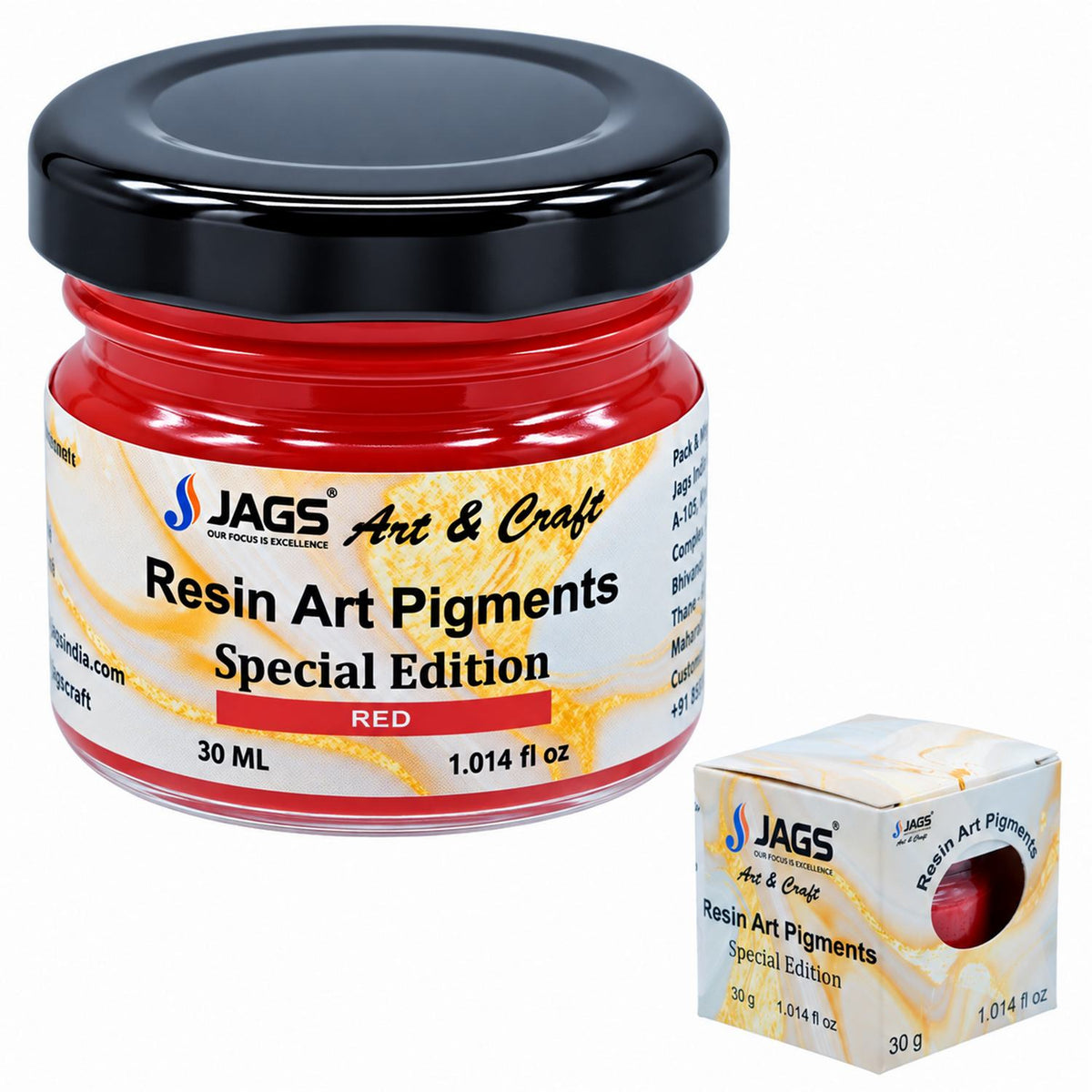 Resin Art Pigments 30ML Red