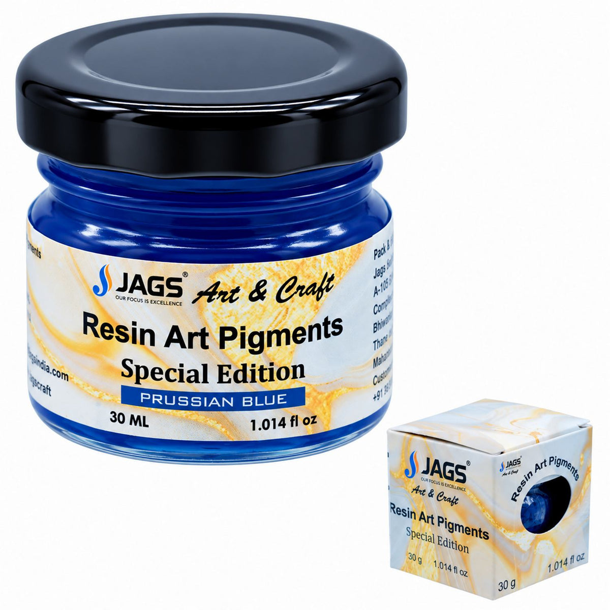Resin Art Pigments 30ML Prussian Blue
