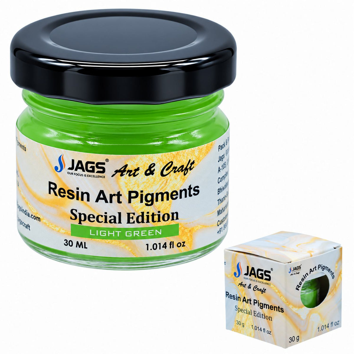 Resin Art Pigments 30ML Light Green