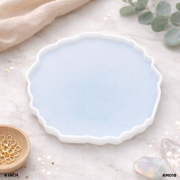 Silicone Mould Round Agate 6 Inch for Resin Art