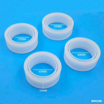 Silicone Mould Bangle Set 4 35mm for Resin Art