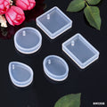 Silicone Pendant Mould 5 Pcs Set for Resin Art