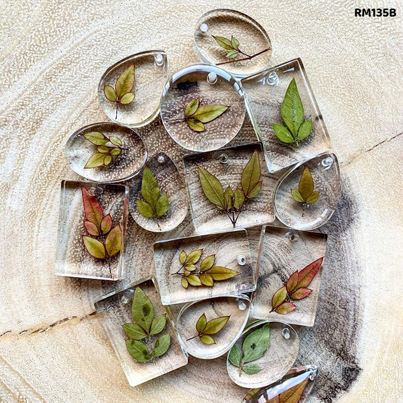 Silicone Pendant Mould 5 Pcs Set for Resin Art