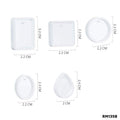 Silicone Pendant Mould 5 Pcs Set for Resin Art