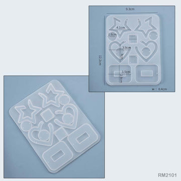 Rm2101 Silicone Mould (9.3X12.2Cm)