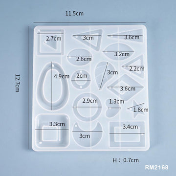 Rm2168 Silicone Mould (12.7X11.5Cm)