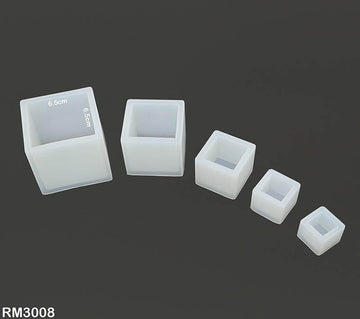 Rm3008 Silicone Mould Cube 5Pcs Set