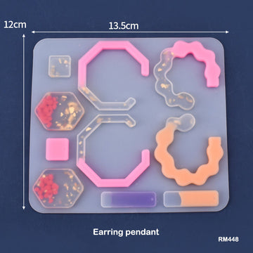 Silicone Mould 13.5x12cm for Resin Art (Style 1)