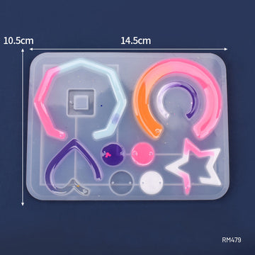 Silicone Mould 14.5x10.5cm for Resin Art