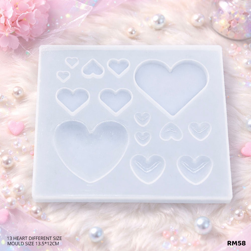 Silicone Mould 13.5x12cm for Resin Art (Style 2)