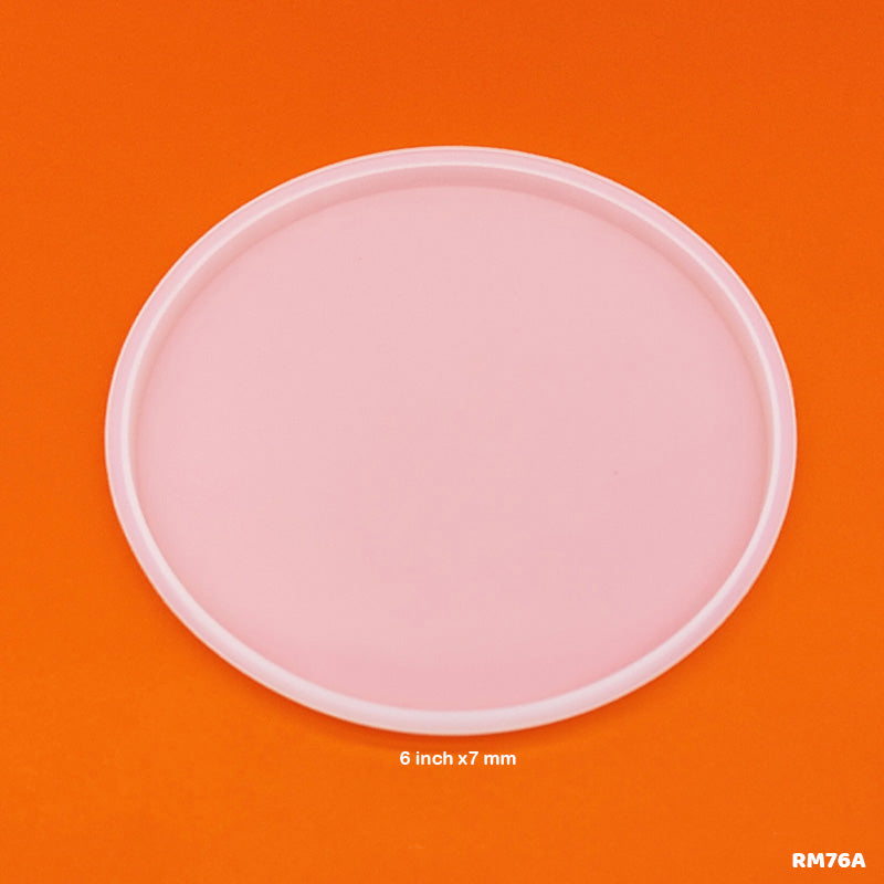 Silicone Mould Round 6 Inch x 7mm for Resin Art