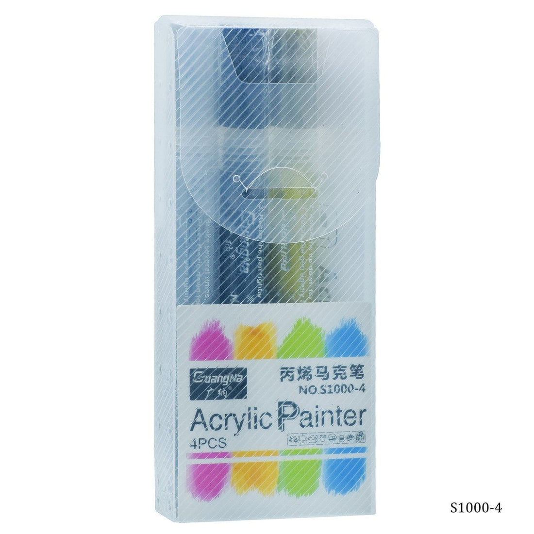 Acrylic Painter Water Based Marker 4Pcs S1000-4