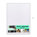 Sun Board A4, 3mm Thick - Pack of 5 for Models & Crafts