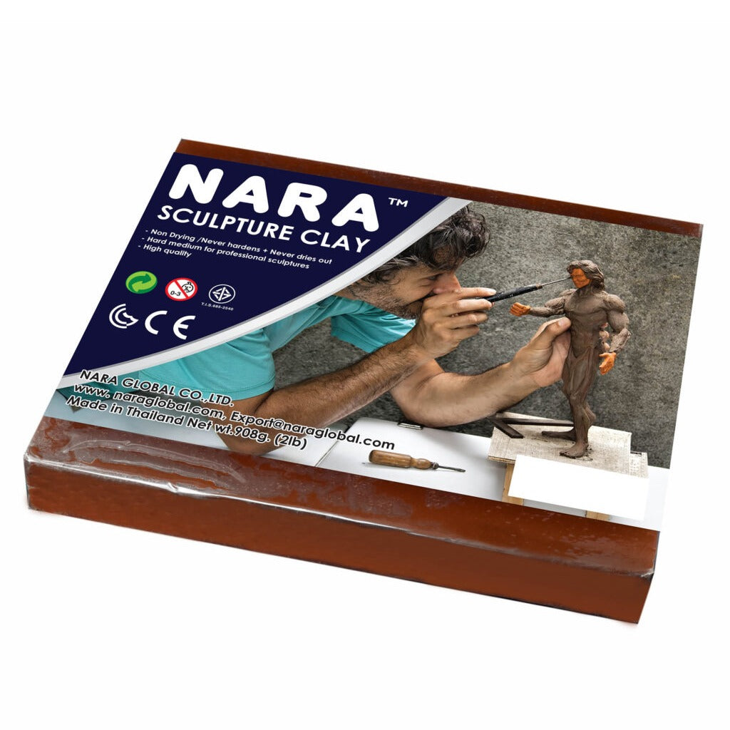 Nara Sculpture Clay 908gm Terracota - Main
