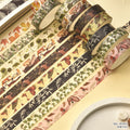 Printed Double-Sided Tape 10mm x 2m - Pack of 5 Rolls (Style 3)