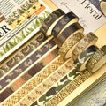 Printed Double-Sided Tape 10mm x 2m - Pack of 5 Rolls (Style 2)