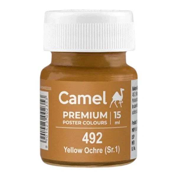 Yellow Ochre acrylic colour l 492 l 15ml
