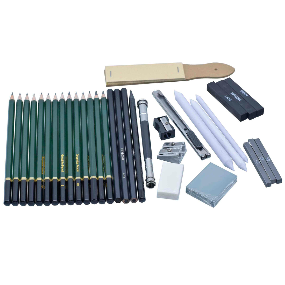 Premium Sketch Drawing Kit l Pack of 35 pcs